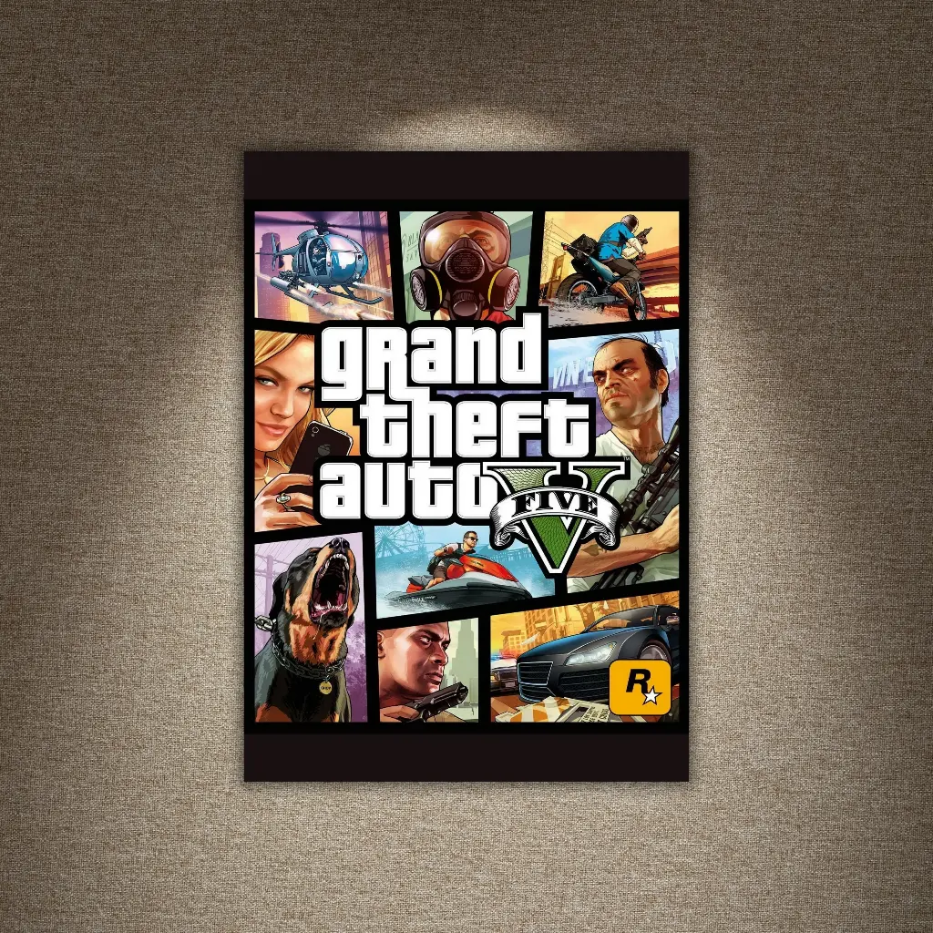 GTA 5 Game Cover || GAMES || #6