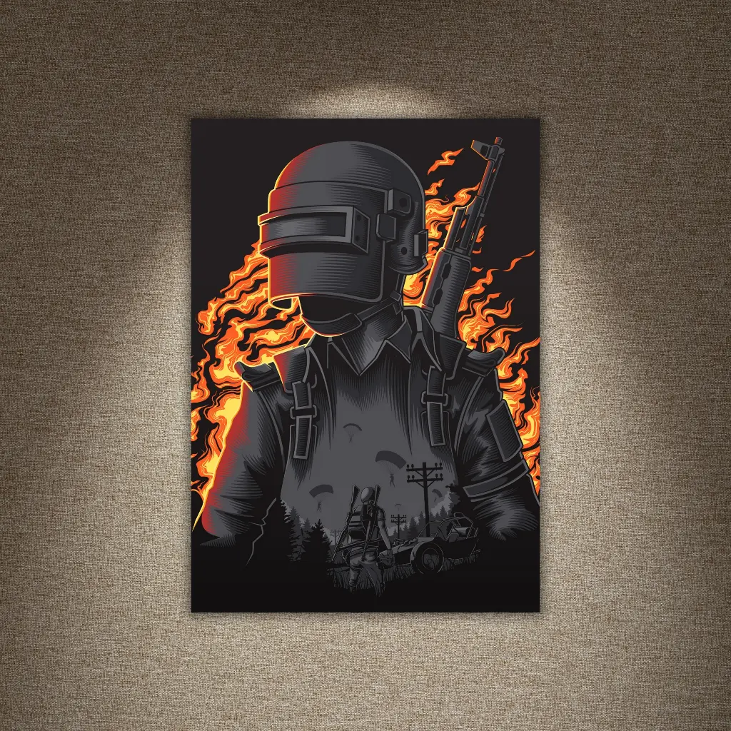 PUBG Player Poster #2 || GAMES || #55