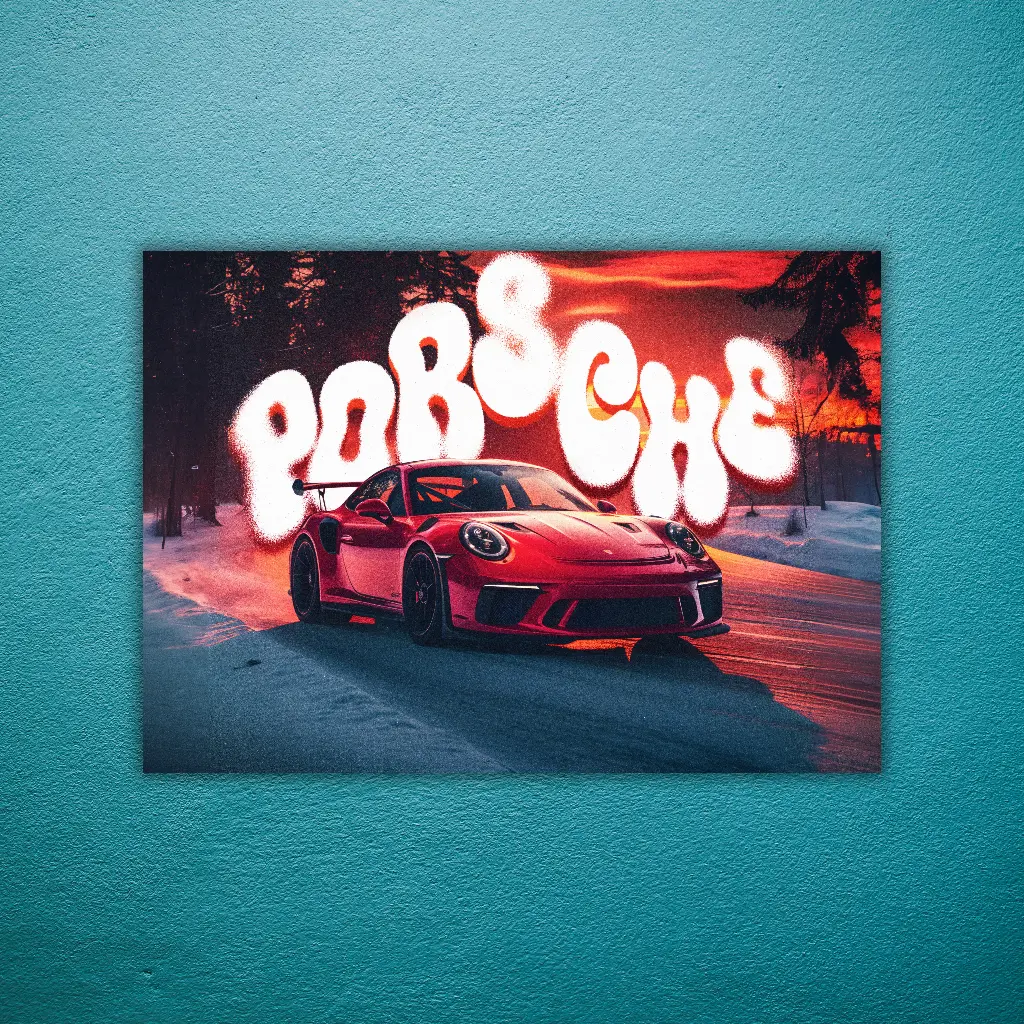 Porsche Poster || CARS || #21