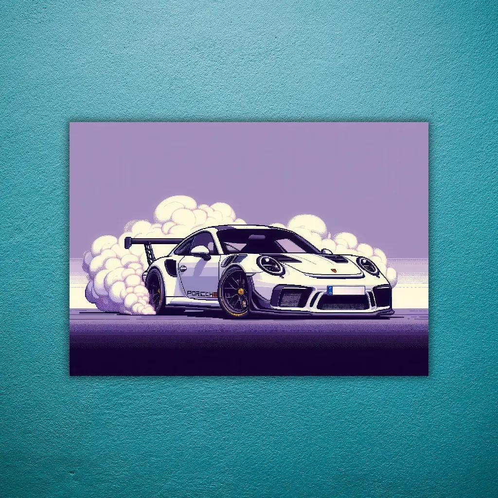 Porsche Pixel Illustration || CARS || #27