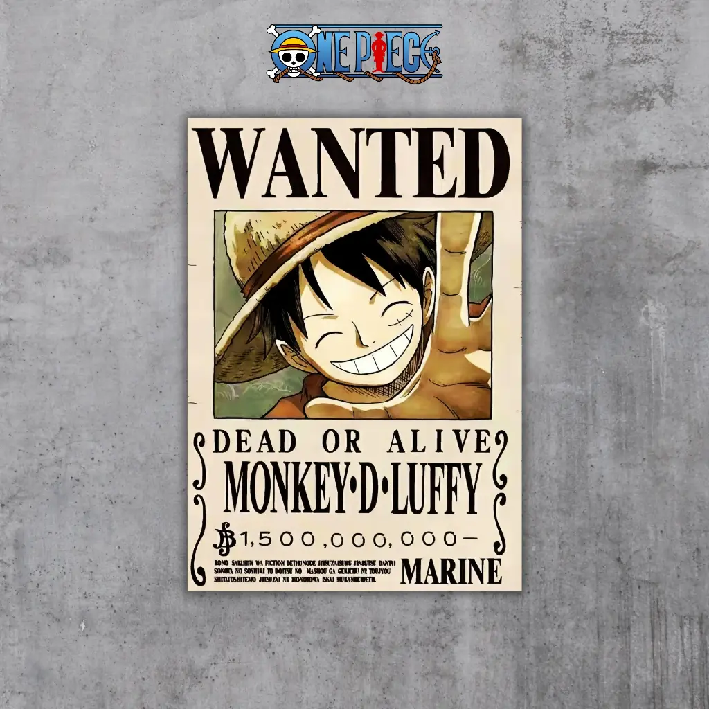 Luffy Wanted Poster || ONE PIECE || #15