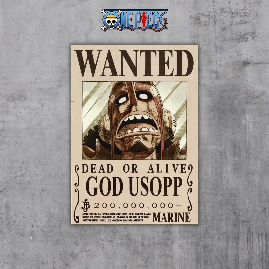 Usopp Wanted Poster || ONE PIECE || #17