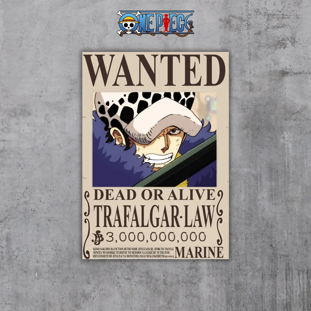 Law Wanted Poster || ONE PIECE || #22