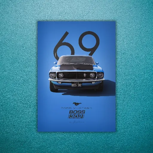 Ford Mustang Boss 302 blue || CARS || #2