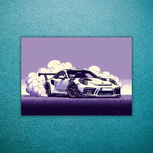 Porsche Pixel Illustration || CARS || #27