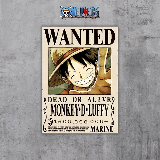 Luffy Wanted Poster || ONE PIECE || #15