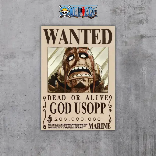 Usopp Wanted Poster || ONE PIECE || #17