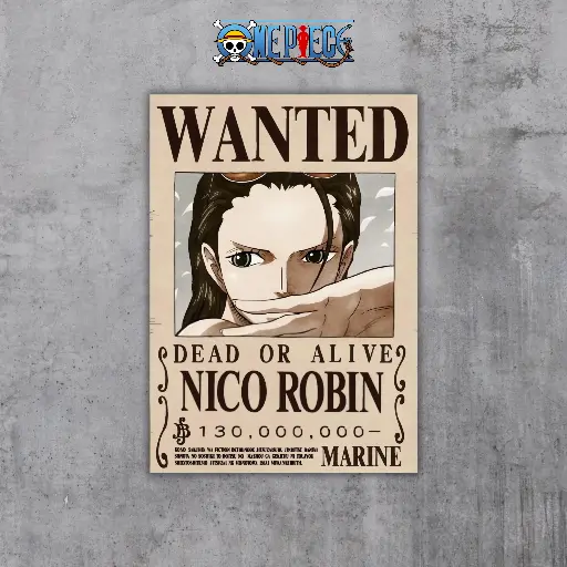 Robin Wanted Poster || ONE PIECE || #21