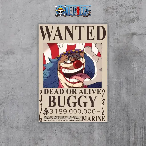 Buggy Wanted Poster || ONE PIECE || #24