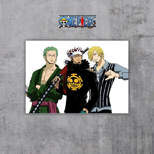 Zoro,Trafalgar Law and Sanji || ONE PIECE || #5