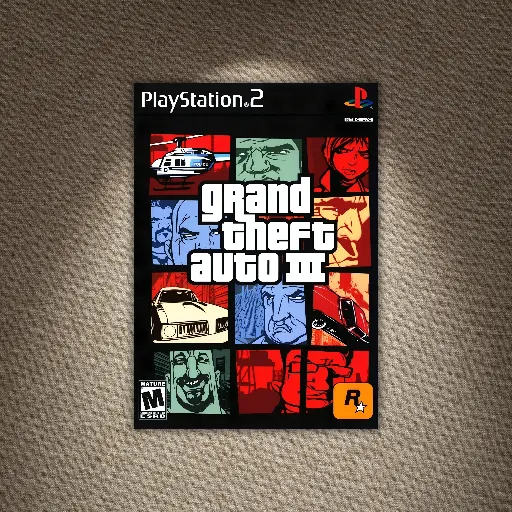 GTA 3 Game Cover || GAMES || #4