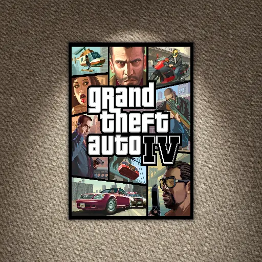 GTA 4 Game Cover || GAMES || #5